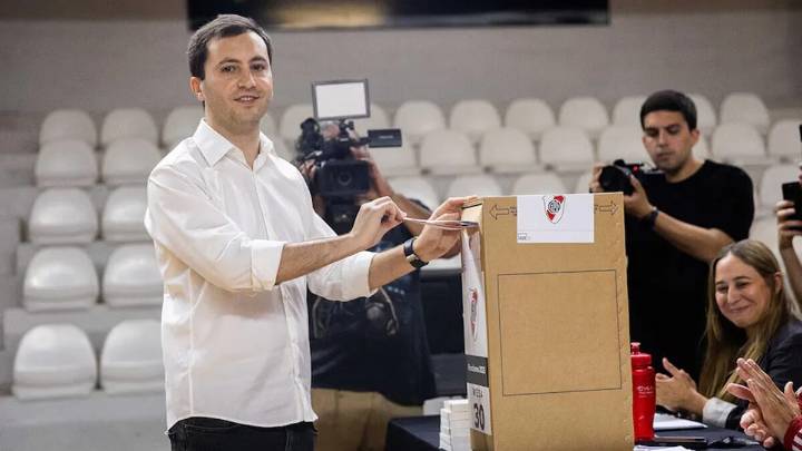 Stefano Di Carlo ganó las elecciones y es el nuevo presidente de River Plate