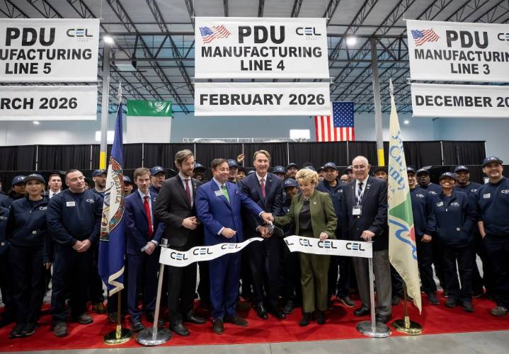 Gov. Youngkin helps welcome data center power facility to James City County