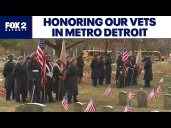 Veterans Day events honor those who served in Metro Detroit