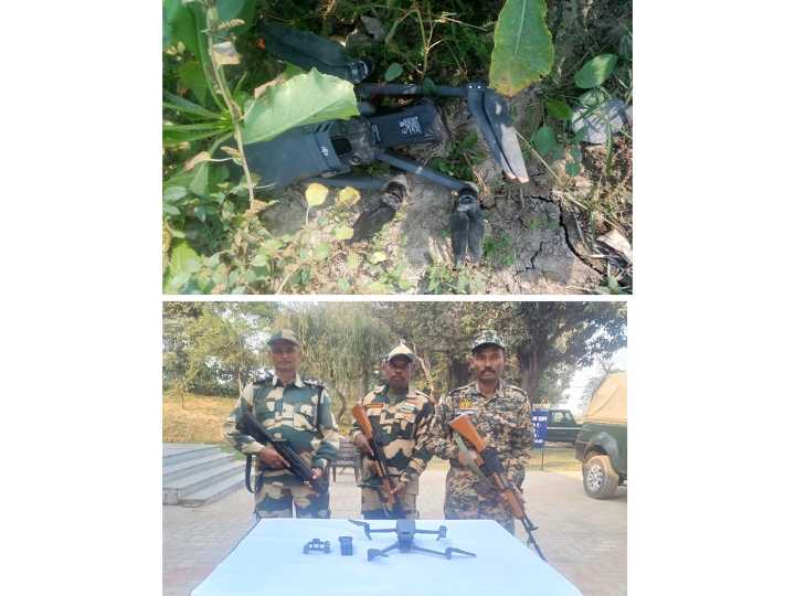 BSF neutralises three drones along Punjab border