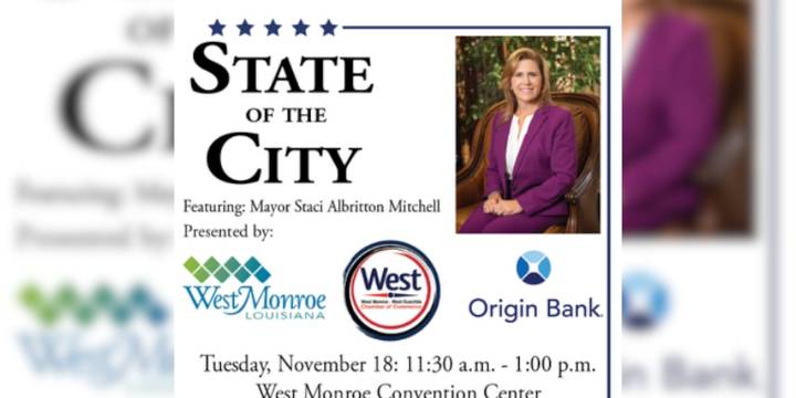 Community encouraged to attend West Monroe State of the City Luncheon