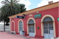 Concentración en apoyo de la reapertura de la línea ferroviaria Chinchilla