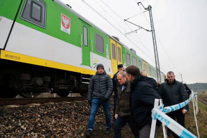 Poland faced one confirmed, one highly probable railway sabotage act