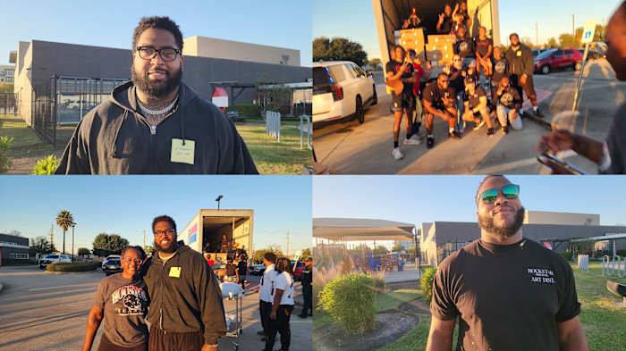 Texans’ Tytus Howard gives 500 turkeys to families at Thanksgiving