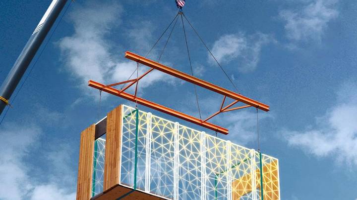 La vivienda que se construye de forma industrializada cuesta un 32% menos y se termina cuatro meses antes