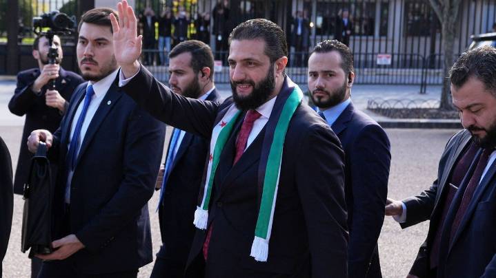 Trump hosts Syria's al-Sharaa for a first-of-its-kind meeting at the White House