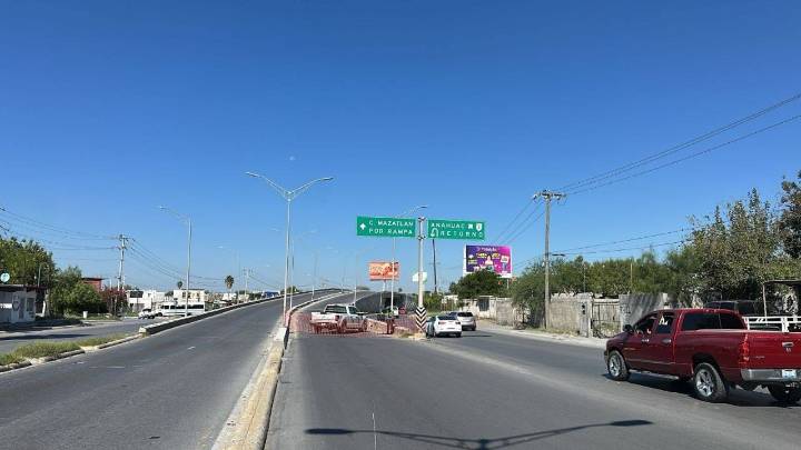 Puente de la Mazatlán: realizan cambios en circulación