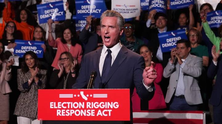 California passes Prop. 50 redistricting measure in victory for Newsom
