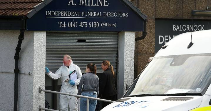 Police probing Glasgow 'ashes scandal' charge three people over 'mishandling of remains'