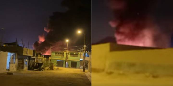 Incendio de grandes proporciones en Huachipa: fuego afecta zona de La Florida de Cajamarquilla y moviliza a 14 unidades de bomberos