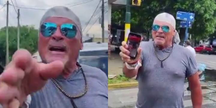 Alfa de GH fue acusado de chocar a una moto y lanzó una polémica defensa: “Me iban a robar porque estaba con un Mercedes en el conurbano”