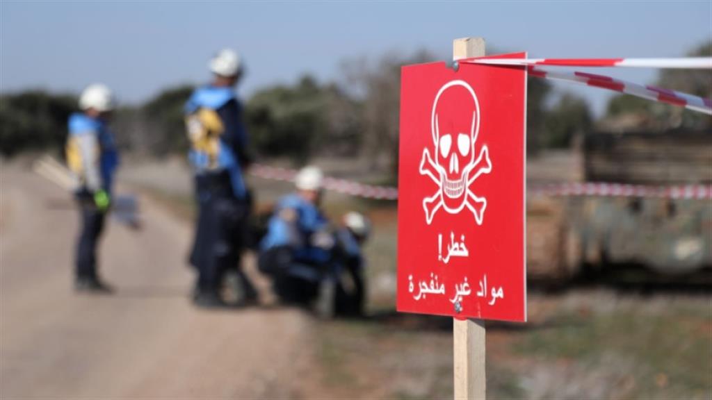 Padre e hijo mueren al explotar una mina en Siria