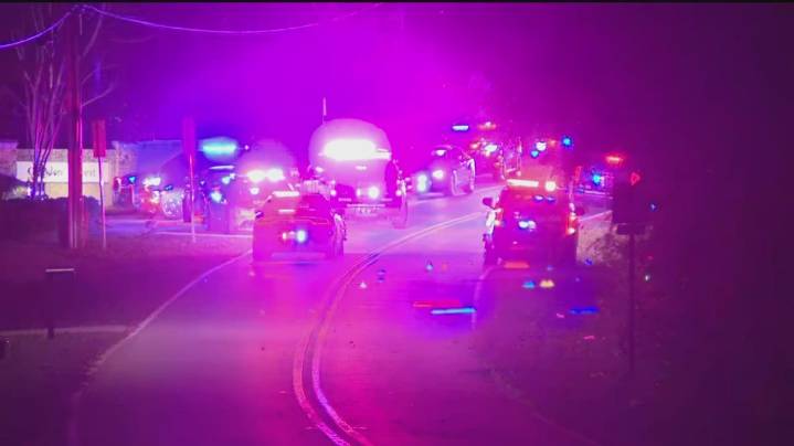 Search for 'armed and dangerous' person in Clayton County blocks off area of busy road