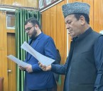PDP’s Aga Syed Muntazir Mehdi Sworn in as Budgam MLA