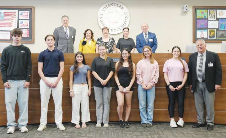 Chandler exchange students hail from 5 countries