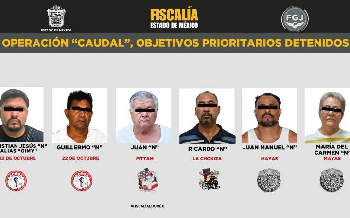 Caen presuntos líderes sindicales por homicidio, secuestro, extorsión, robo, despojo…