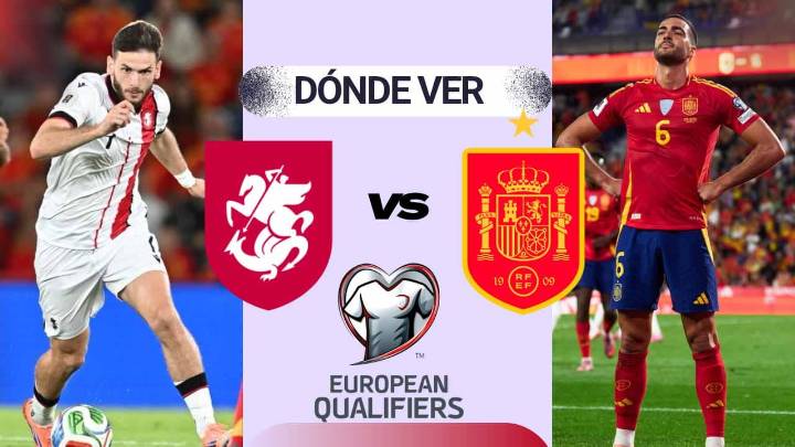 España vs Georgia EN VIVO: dónde ver, partido de Elimnatoria al Mundial 2026 ONLINE y TV
