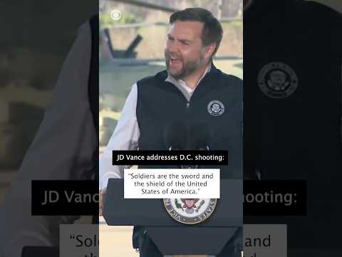Vice President JD Vance addresses National Guard shooting #shorts