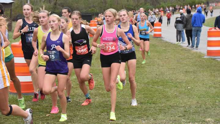 Bedford freshman charges to top of Region cross country performances