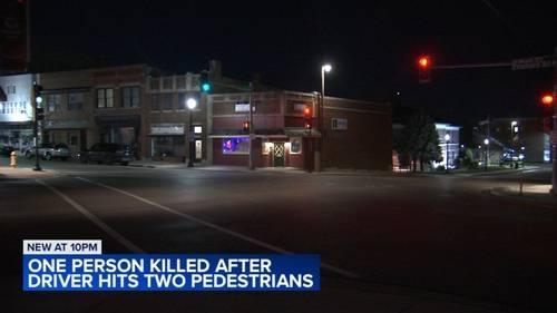 West Chicago crash: Pedestrian killed, another injured after being struck by vehicle at Main and Washington streets, police say