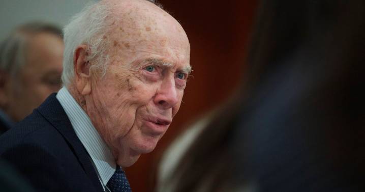 James Watson, co-discoverer of the shape of DNA and Nobel Prize winner, dies at 97