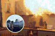 Incendio consume vivienda en Mineral de la Reforma