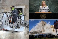 Worker dies after being trapped in partially collapsed Roman medieval tower