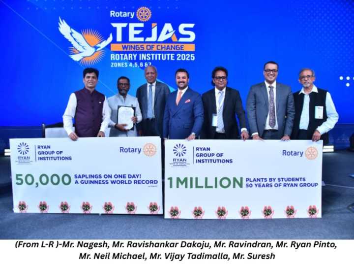 Ryan Group of Institutions and Rotary Club Launch India
