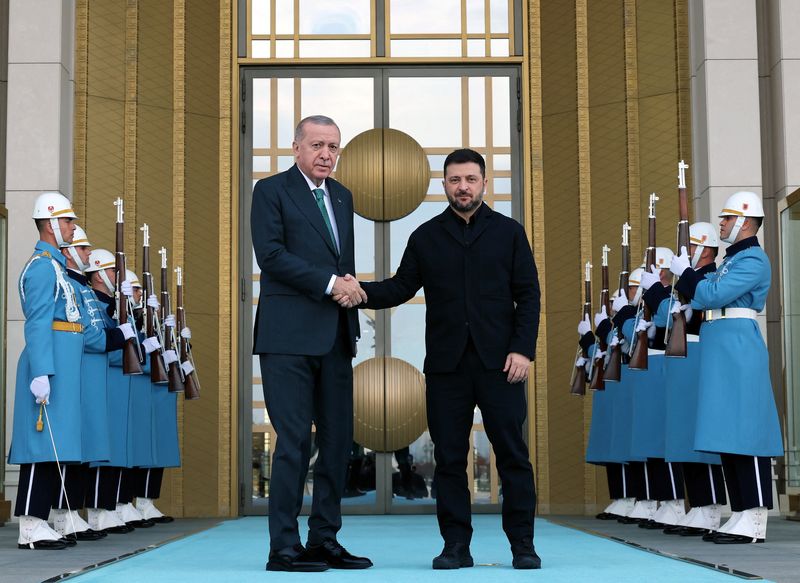 Zelenskiy meets Turkish president as word emerges of new US peace push