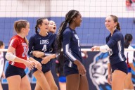 Howard volleyball sweeps Centennial for region title