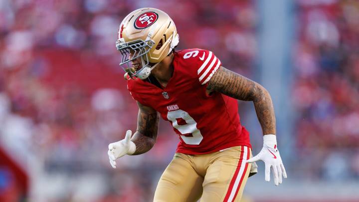 Big Skyy Moore kickoff return sets up Christian McCaffrey TD, 49ers up 7