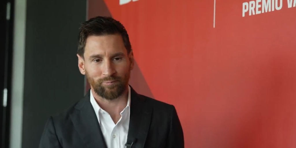 La emoción de Messi al recibir el premio como el jugador más querido de la historia del Barcelona: “Es muy especial”