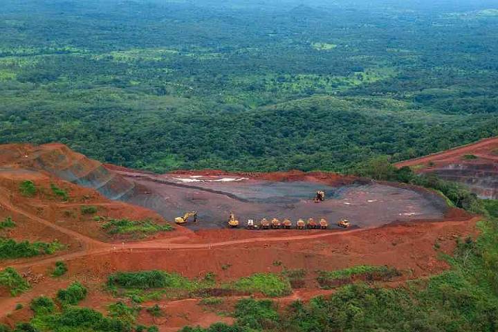 Old iron deposit now site of new mining venture