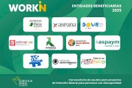 Las 10 entidades de inclusión laboral de discapacidad que Eurocaja Rural ha selecionado en sus ayudas «Workin»