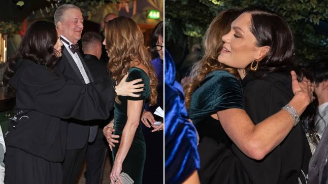 Princess of Wales surprises Jessie J with warm hug after cancer ordeals