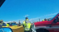 Troncal Sur: accidente deja un fallecido y un lesionado tras choque entre auto y moto