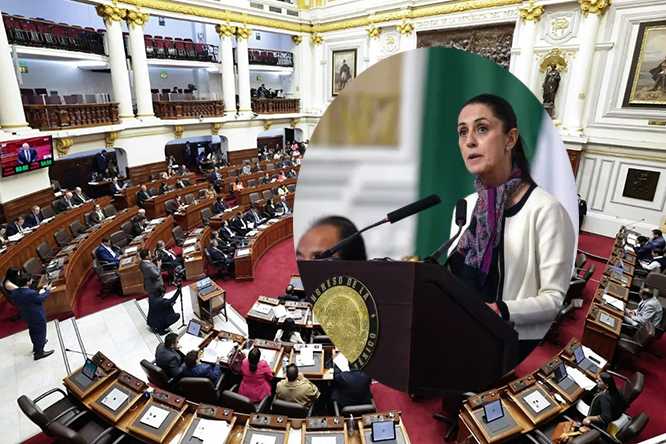El Congreso declara “persona no grata” a la presidenta de México