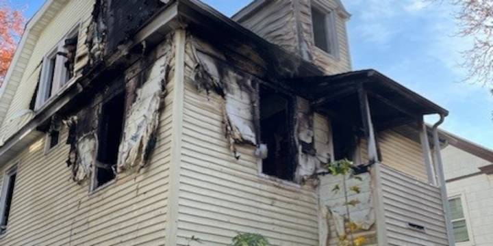 8 adults, 3 children displaced following structure fire in Bridgeport