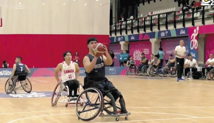 Plata argentina en Chile con dos misioneros