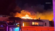 Massive fire rips through Rialto apartment complex, destroys every unit