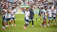 Así ha sido el entrenamiento de Messi en el Martínez Valero