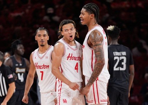 No. 1 Houston leapfrogs Purdue in AP Top 25 despite fewer first