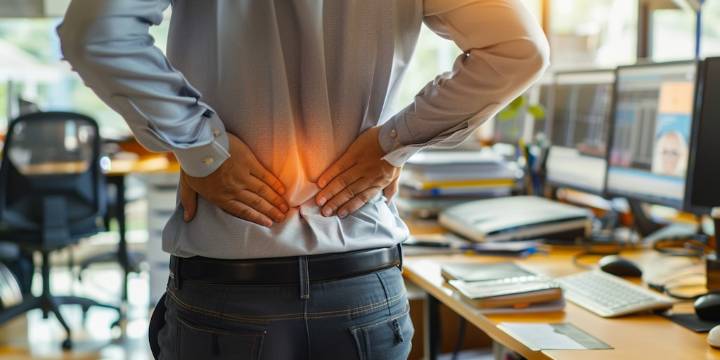 Por qué el origen del dolor de espalda puede estar en el intestino, según un estudio