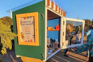 The Outer Banks Voice -   Outer Banks Woman’s Club announces opening of Free Little Art Gallery at Dowdy Park