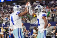 Dak Prescott breaks Tony Romo's franchise record for yards passing with the Dallas Cowboys