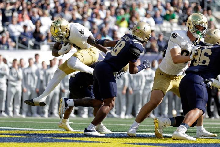 Navy has no time to lick its wounds with Notre Dame looming