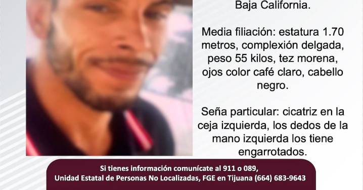 Se busca a Jesús Zamora Ochoa de 38 años de edad