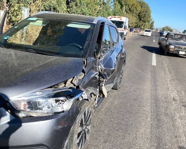 Estudiante Normalista, con fracturas y golpes tras fuerte accidente