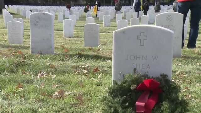 Wreaths Across America in need of donations to place on veterans' headstones