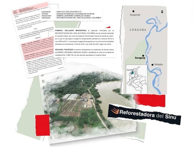 Grupo de accionistas de Falabella y Jumbo tendrá que devolver tierras con supuesto vínculo paramilitar